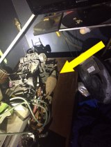A mortar round was found in a local residence during a probation sweep.